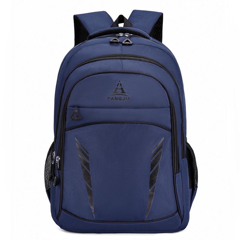 Letter Printed Oxford Fabric Business Laptop Backpack With Lightweight Design For High School Students