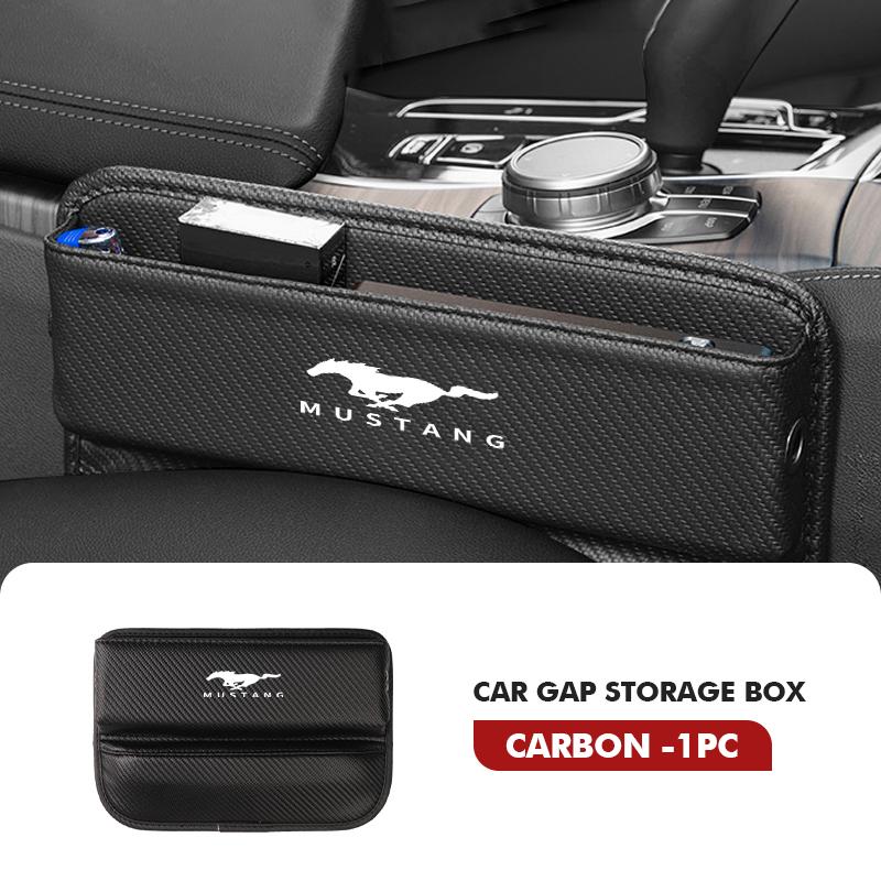 AKO1 Car Seat Gap Storage Box Pocket Organizer Non Slip Holder For Ford mk2 mk3 Ranger Mondeo mk4 S-MAX Kuga Mustang Fusion