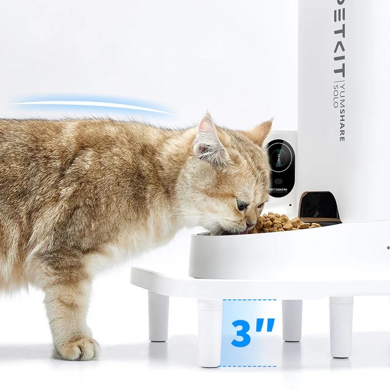 Originální PETKIT Automatický dávkovač krmiva pro kočky s vyvýšeným stojánkem Pet Supplies Je vhodný pro všechny dávkovače kromě první generace