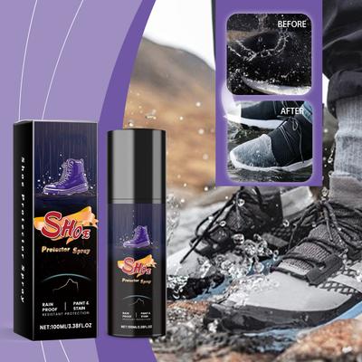 Spray imperméable pour chaussures, maille, daim, imperméable, imperméable, imperméable, pénètre rapidement la matière supérieure. 100 ml