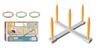 Ring Toss Game - Ring Throwing Set for Kids - Arcade Game