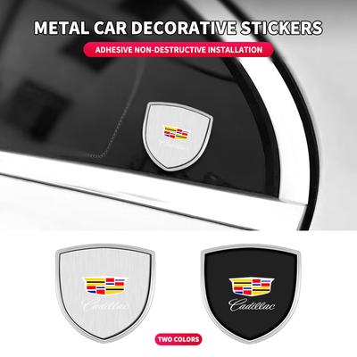 3D Stylingový Štítový Znak Kovové Samolepky Dekorace Decals pro ATS BLS CT4 CT6 CTS ESCALADE STS XLR XT4 XT5 XTS SLS