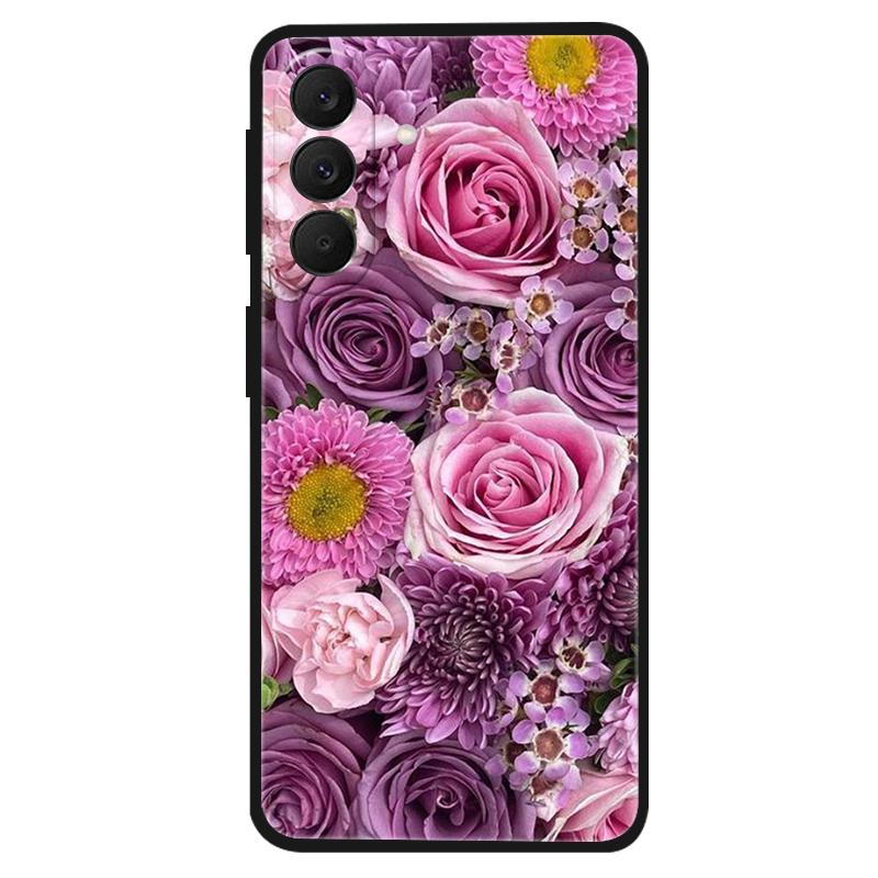 For Samsung Galaxy A57 A37 5G Case Bumper Starry Sky Soft Silicone TPU Back Cover for Samsung A37 A57 Phone Case Cute Cat Cover