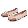 Mocassins plats décontractés pour femme, ballerines confortables, chaussures habillées, antidérapantes, bout carré, légères, pour le travail, les fêtes, la marche pour femme