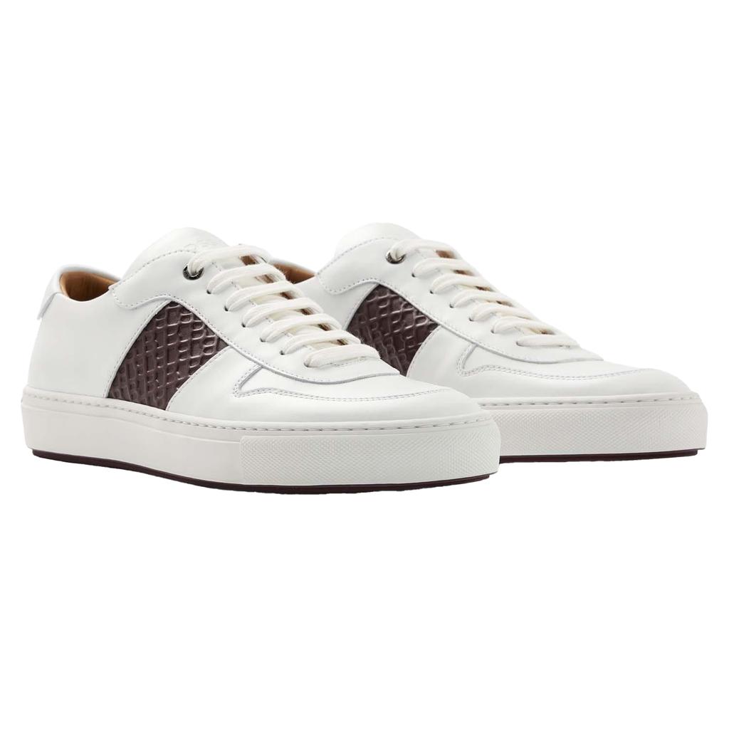 Boss Mens Mirage Leather Tennis Trainers