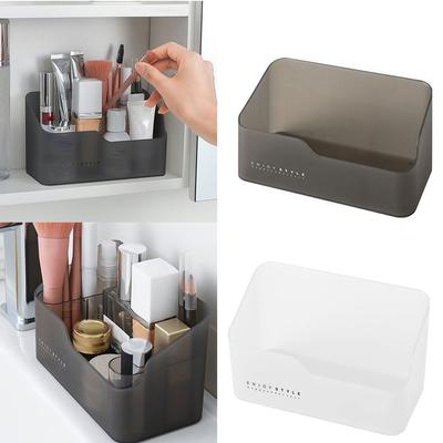 Plastový organizér na make-up Koupelnový úložný box Kosmetický organizér Stolní make-up Nádoba na drobnosti na šperky