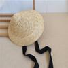 Breathable Kids Sun Hat Big Brim Straw Visor Cap for Children Beach Hat Girls Straw Hat  Baby