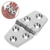 IMIKEYA 4 Pieces Stainless Steel Boat Hinges, Durable Marine Hatch