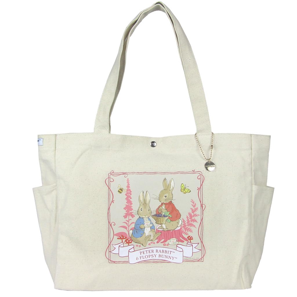 

Peter Rabbit Tote Bag 2504-0645 Women s Off-White