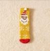 Japanese Christmas Cartoon Socks: Cozy Coral Fleece with 3D Embroidery for Women