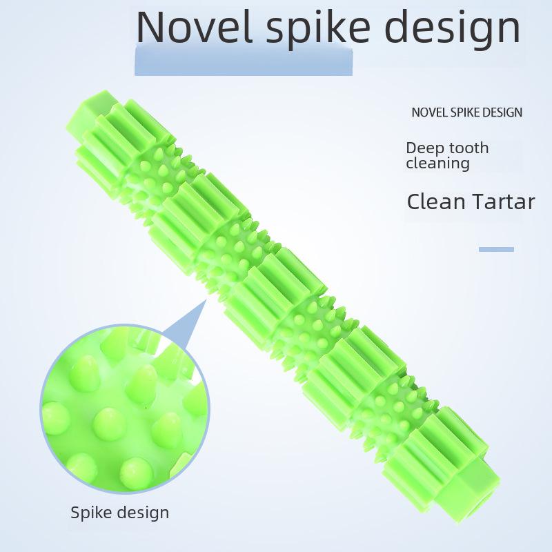 TPR Chew-Resistant Teething Sticks for Interactive Dog Play and Training