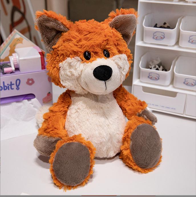 Internet Celebrity Cute Little Fox Plush Doll - Girlish Heart Gift 25cm-0.15kg