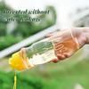 500ML Transparent Water Bottle Portable Sport Cup for Drinking Kitchen Tools Water Bottle for Outdoor School Travel Girl Boy Cup