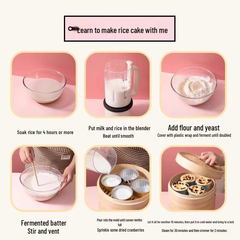 Food-Grade Rice Cake and Dessert Mold for Baking and Pudding