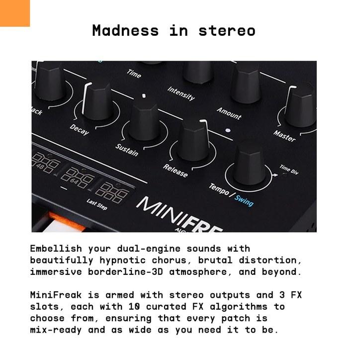 ARTURIA Minifreak Synthesizer 37-Key