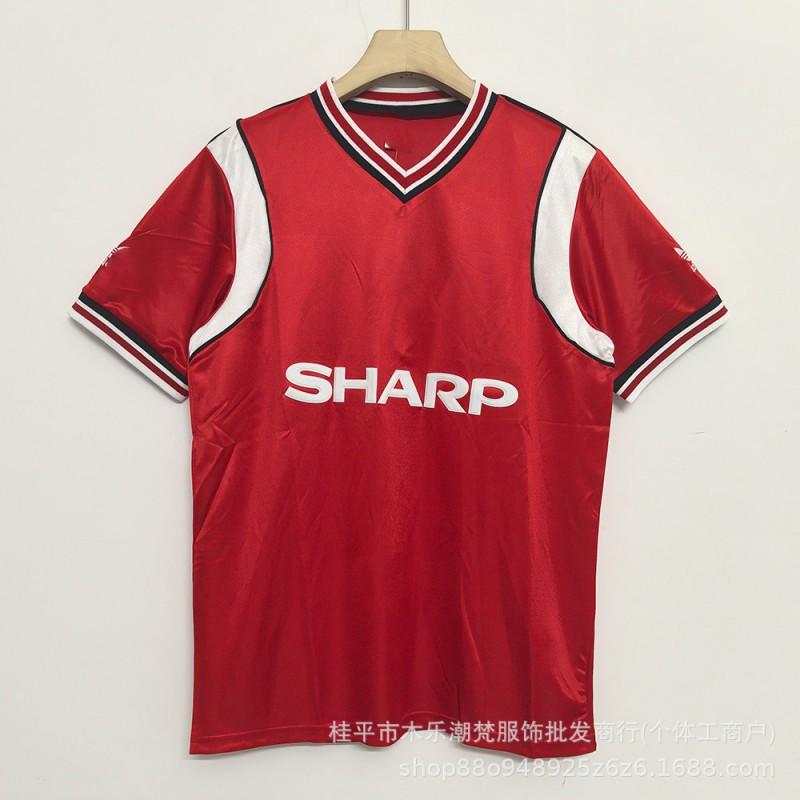 Vintage Retro Football Shirts Classic Club Short Sleeve Soccer Jerseys Men