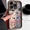 "Adorable Bunny Case for iPhone 11/12/13/14/15 Pro Max - Soft TPU Protection"