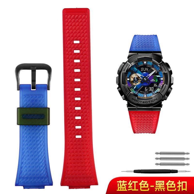 Cinturino da uomo in silicone da 16 mm per Casio G-Shock GA-110 GM-110GB GA-110 GA-100 GA-120 Accessori cinturino in gomma silicone resina