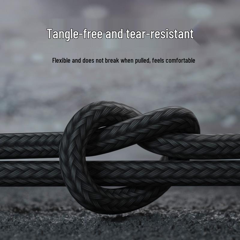 6A Dual Fast Charging Cable for Android, Type-C, and Apple - Two-in-One Car Charger Cable.