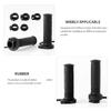 Small Temperature Control Heated Motorcycle Grips 6 Customizable Levels Motorbike Heating Grips for Modification Use
