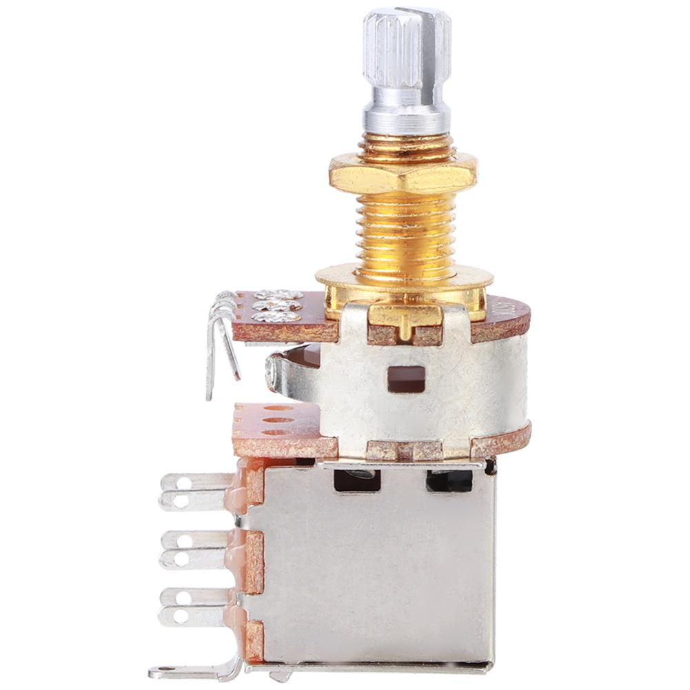 Guitar Control Pot Tone Potentiometer Electric Guitar Bass Push Pull 18mm Shaft Length a500k