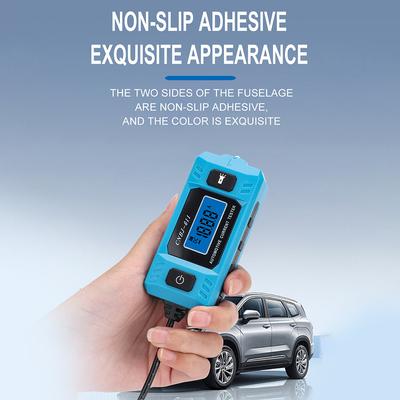 Automotive Circuit Fault Probe Tester Car Relay Tester Circuit High-Precision 0.01A~19.99A Portable Car Fuse Current Test Tool