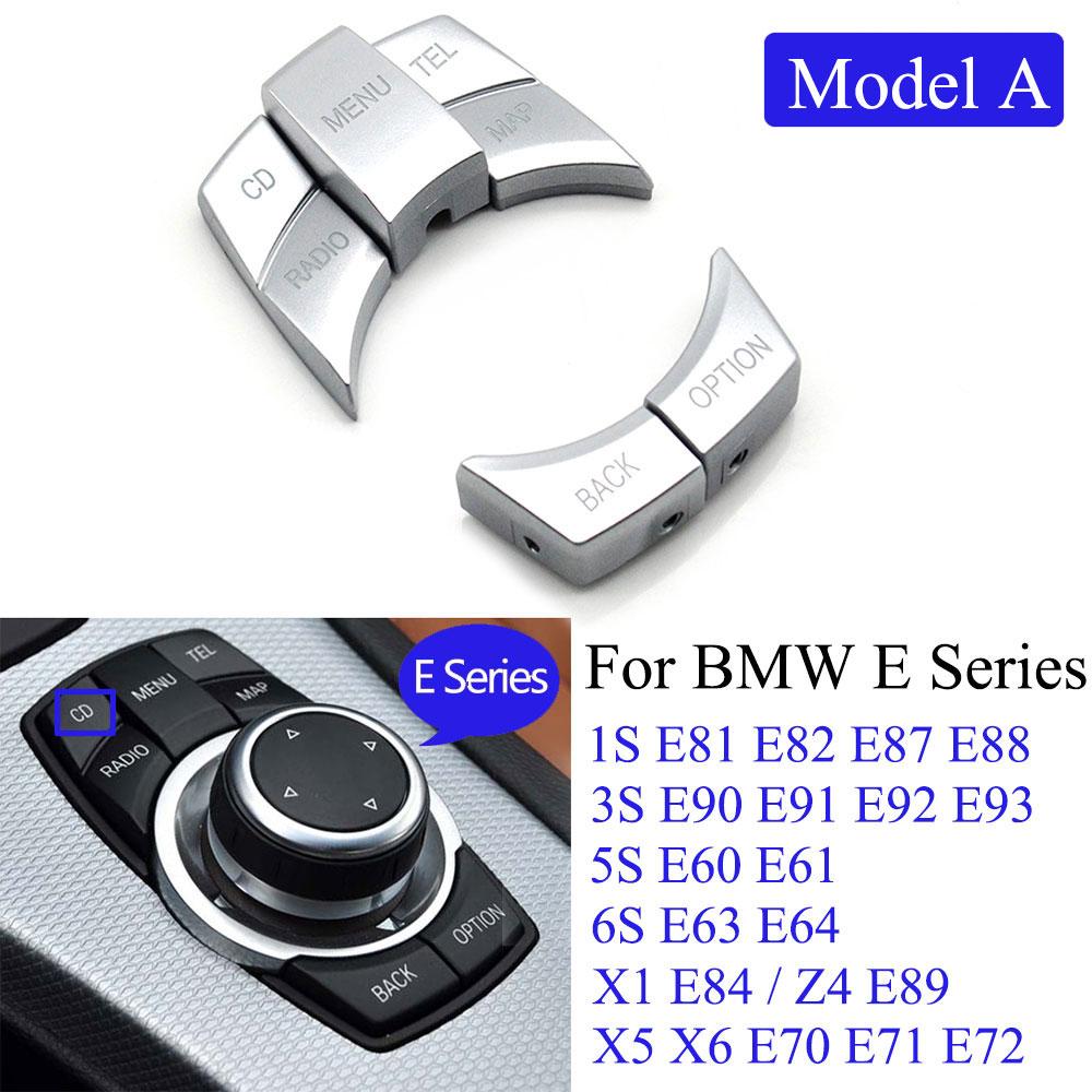 E90 E70 Auto Innen CIC IDrive Multimedia Menü Taste Kappe Schlüssel Ersatz Für BMW E60 E61 E63 E64 E81 E82 e87 E88 E89 E92