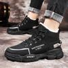 Winter new men's shoes fleece thickened casual Martin boots outdoor sports boots
