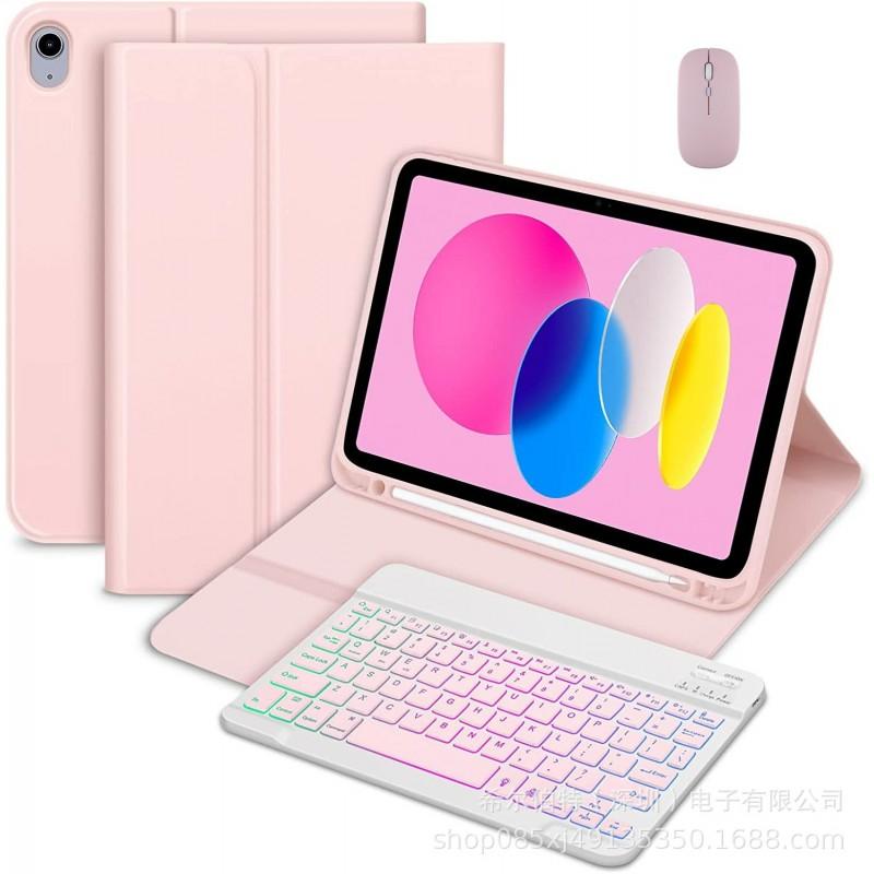 IPad 11-inch Case With Backlit Bluetooth Keyboard Magnetic Cover Air Pro 7th 6th Gen M4 A16 TPU Stand Shell