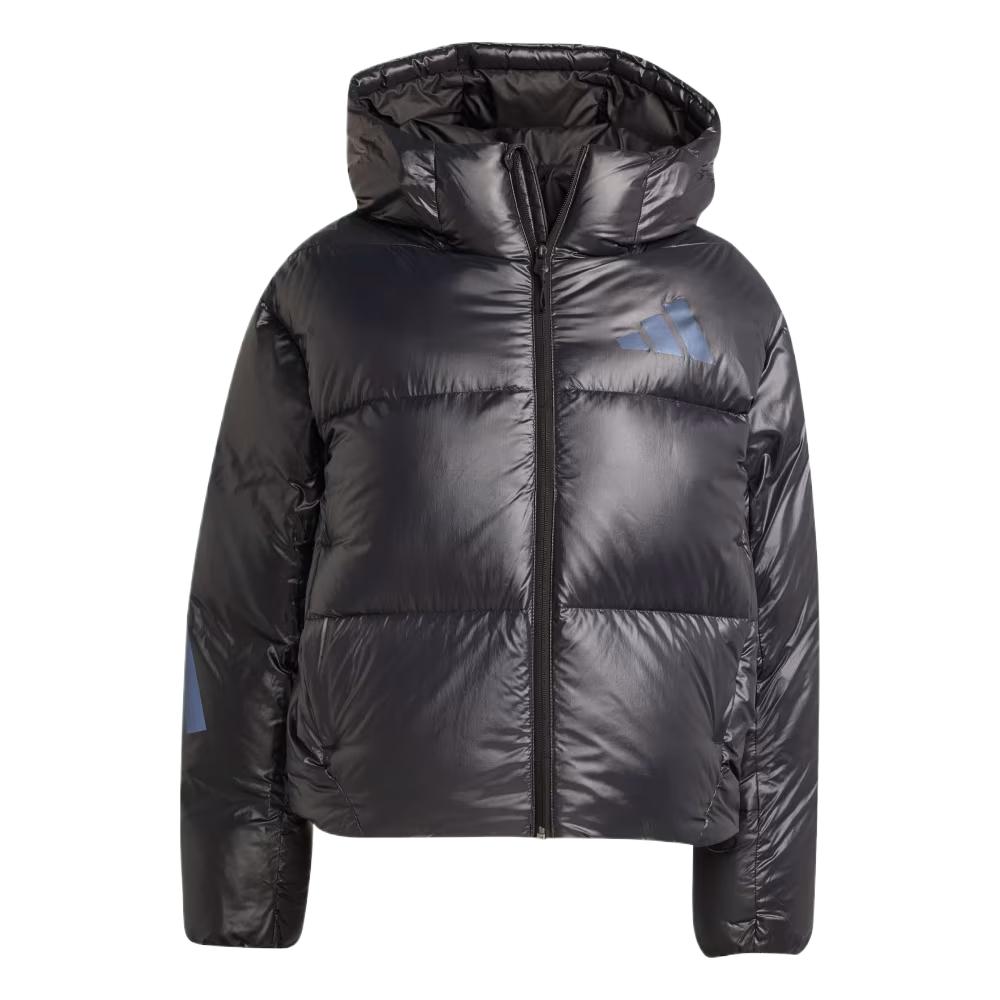 Adidas logo-print hooded jacket JL6907 L