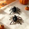 Reusable Halloween Spider Set Spiders Hanging Decorations, Plastic Fake Props, Scary Decorative for Pumpkin Scenes Ornaments Outdoor Tree Porch Yard,