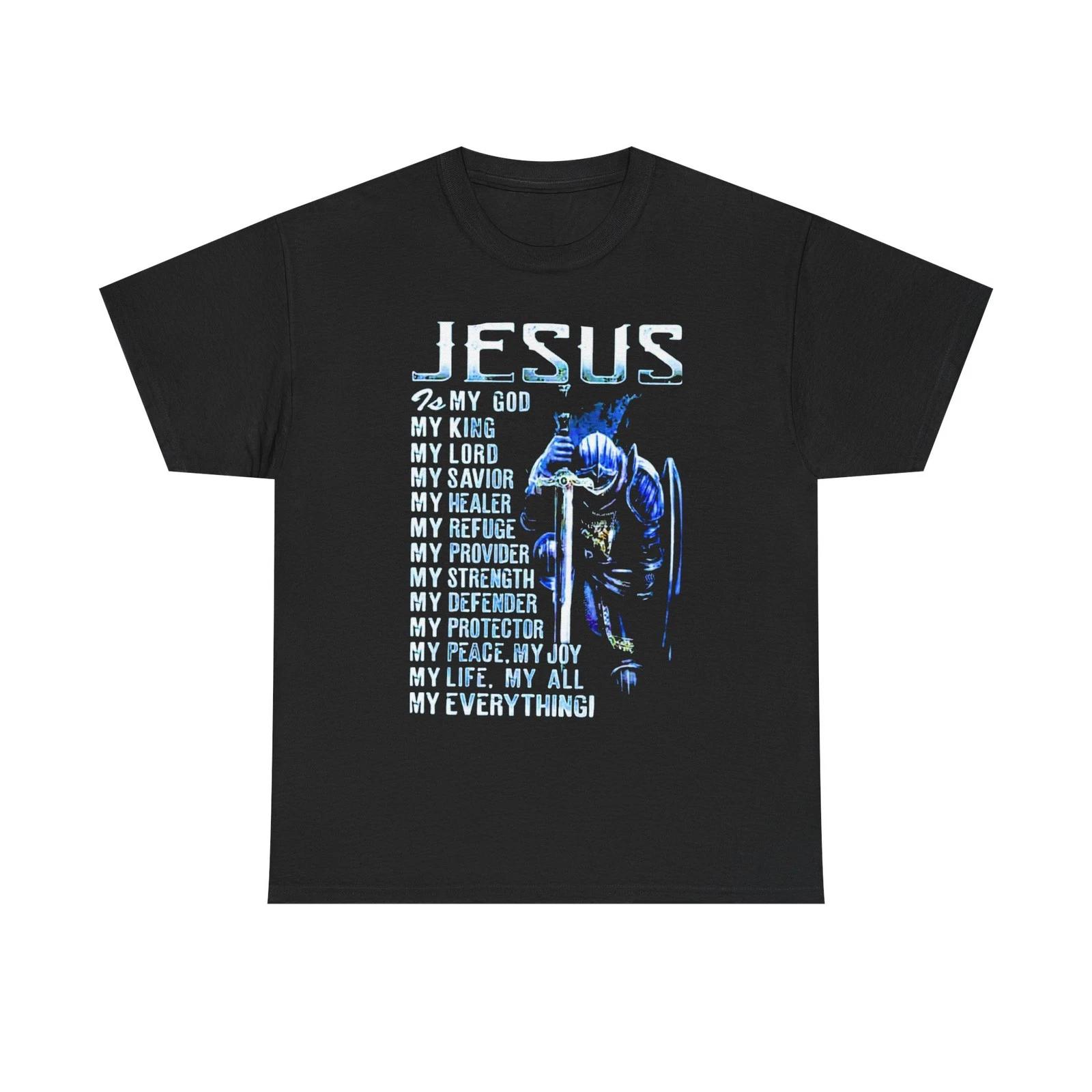 Jesus Is My Everything Christian Faith Tee Shirt 4XL
