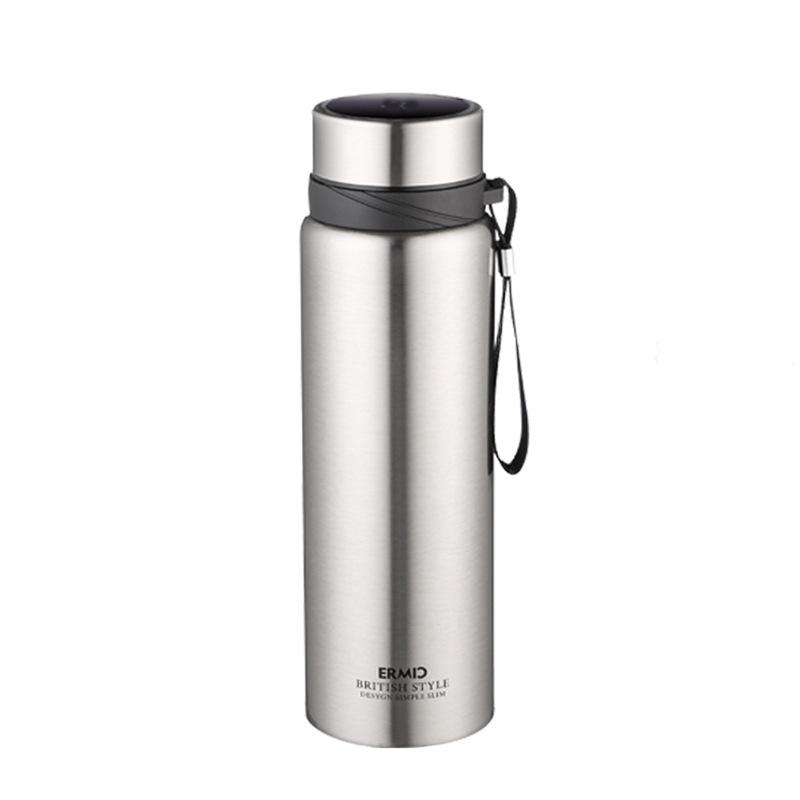 304 stainless steel large-capacity thermos mug men's and women's portable outdoor business mug gift water cup lettering