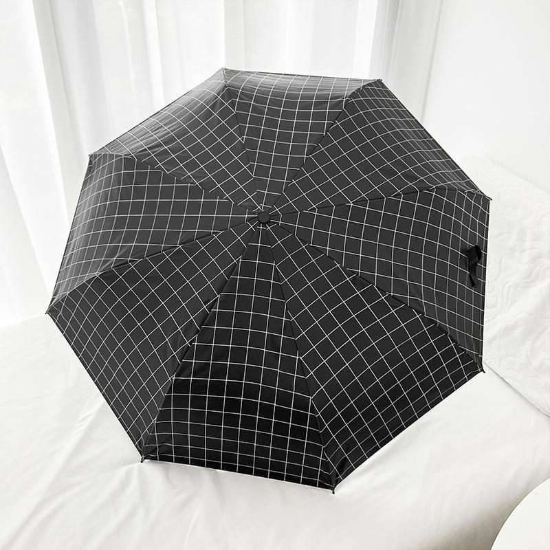 Automatic Sunshade Umbrella Women's High-End UV Protection Sun Blocking Rain And Sun Dual-Purpose Student Stainless Steel
