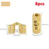 8pcs 8/10/12/14/16mm 180 Degree Opening Angle Hidden Barrel Hinges Brass Concealed Furniture Hinges for Cabinets/Invisible Doors
