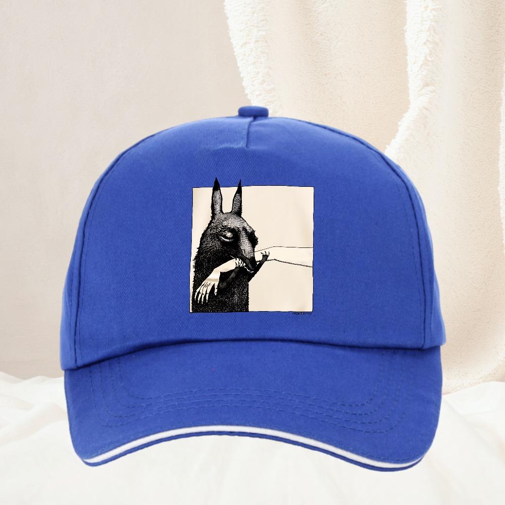 Funny Creature Bite Hand baseball cap Unisex Women suitable for daily leisure fashionable and versatile outdoor sun protection hat