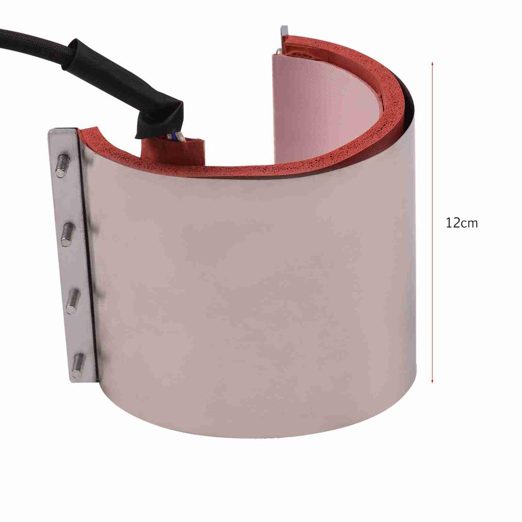 Tazza Stampa Riscaldante Attacco Trasferimento Termico Gel di Silice 11oz(12*23.5cm) 110V per Macchina Termopressa Trasferimento Sublimazione