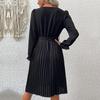 Temperament and Elegance Outer Wear Fashion Women's Long Sleeve Fall Dresses
