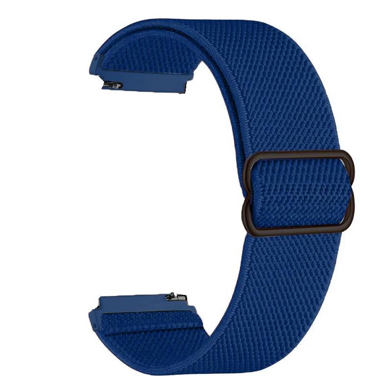 20mm 22mm Nylon Strap For Amazfit T-Rex3 Pro/Active 3-2/Max/Bip 6-5 Braided Bracelet Redmi Watch 5 Lite/Active Xiaomi Wtch S5-4