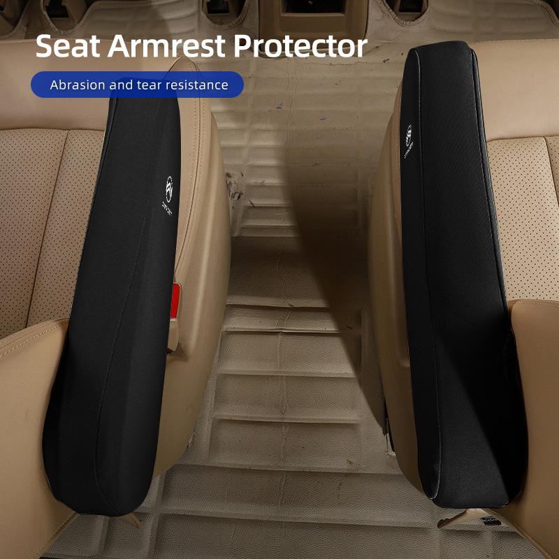 VLKO3 Car Seat Armrest Cover Soft Hand Armrest Protector Accessory For Citroen C4 C3 C5 C1 C2 Berlingo Celysee Picasso Aircross Saxo