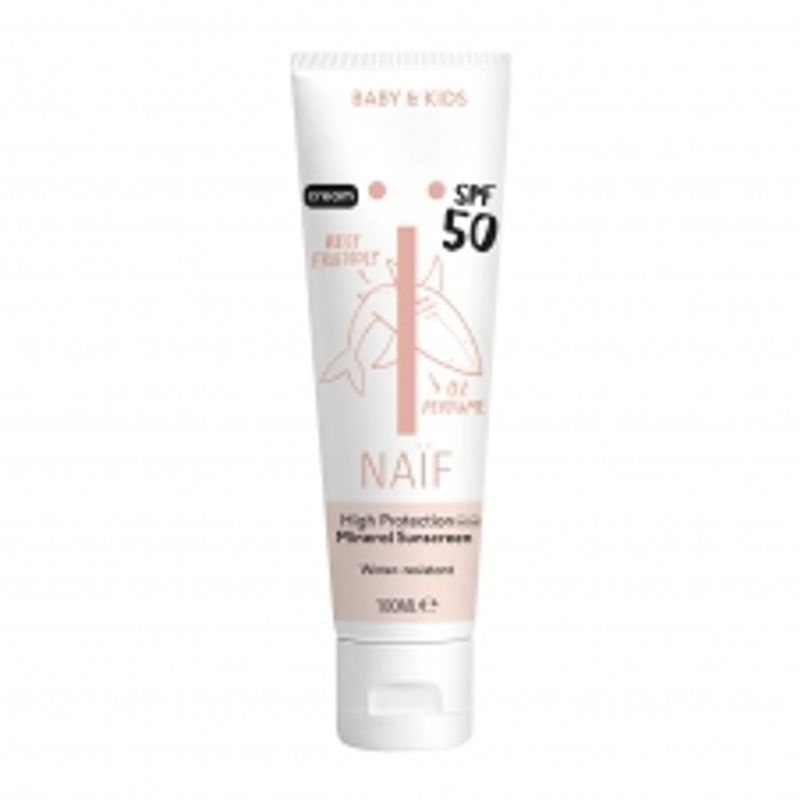 NAIF Sun Cream Kids Perfume-Free LSF 50 100ml