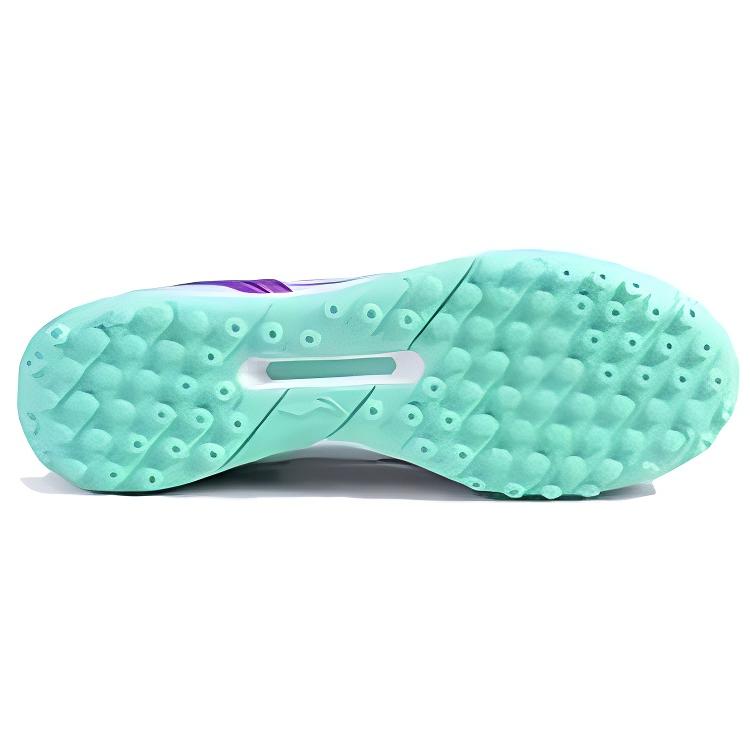 Li-Ning Comfortable Simple MG (Rubber Short Studs) Artificial Turf PU Non-Slip Wear-Resistant Soccer Shoes Men Soccer Shoes ASFU043-1