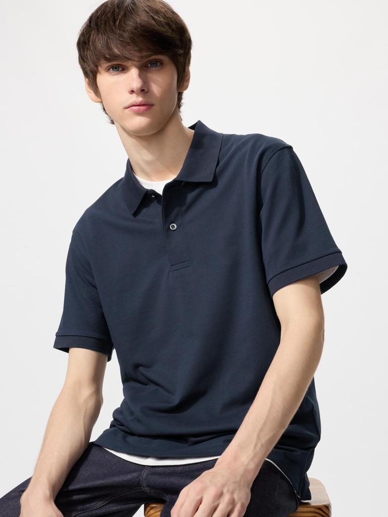Uniqlo Japan Dry Kanoko Polo Shirt  Short Sleeve 