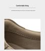 Men's Cross-Border Plus Size Genuine Leather Soft Sole Sneakers - Summer Casual Flat Shoes with Cowhide Upper, German Training Design.