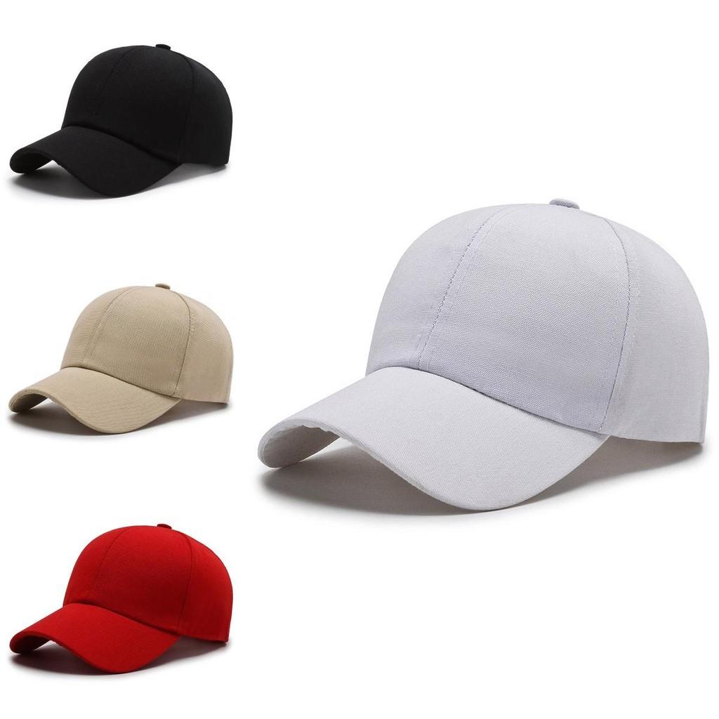 Color Solid Sunhat Baseball Cap Lightweight Breathable Outdoor Hat Gift Fashion