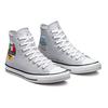 Converse Chuck Taylor All Star Comfortable Lightweight Durable High-Top Canvas Shoes Unisex Sneaker Gray White A03783C