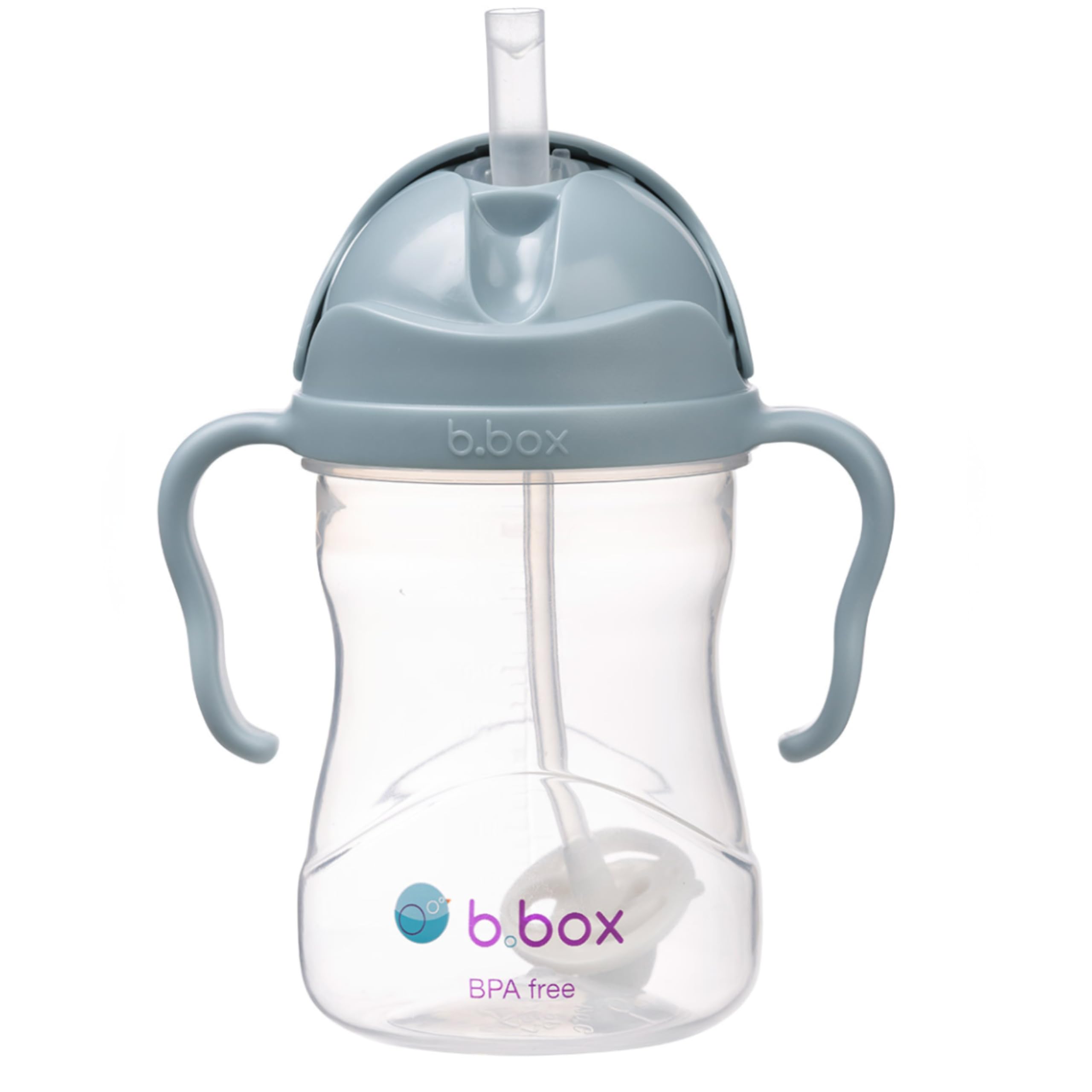 

b.box Leak-Proof Straw Mug, Drink from Any Angle, Baby Gift [Authentic b.box Product] [Sippy Cup] (Ocean, 1 Cup)