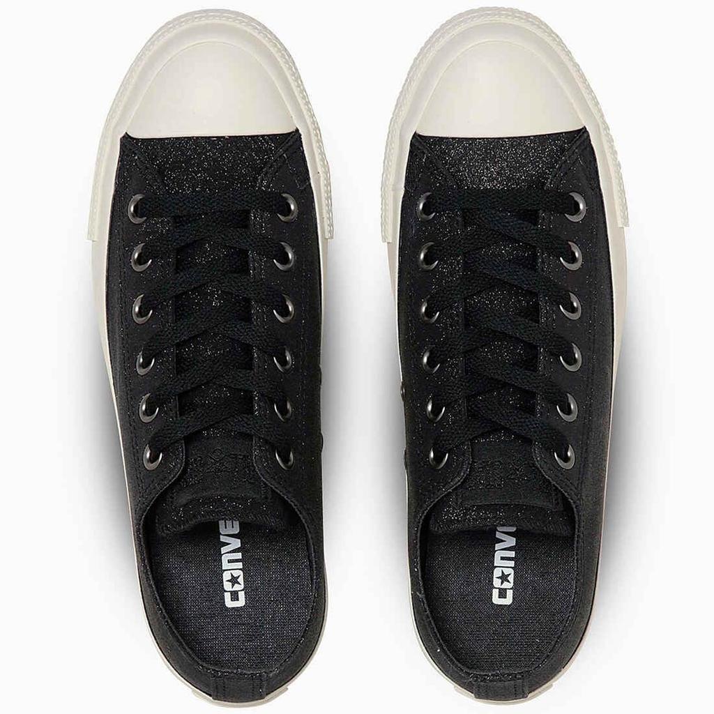 Converse All Star Glitter OX Size cm Sneakers, Black, 25.0