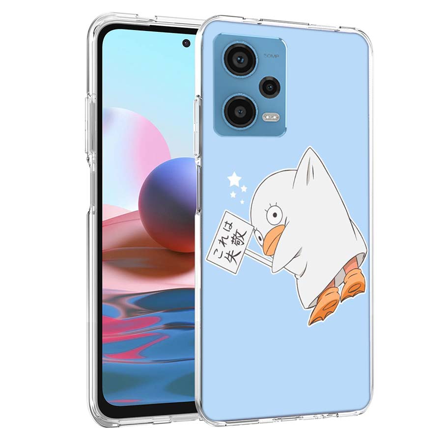 Anime Gintama Mr. Raindrop Phone Case For Redmi Note 13 12 14 15 Pro Plus 13R 11 11T 11E 11S 10 Pro 10S 9 9S Cover Cell Clear TP