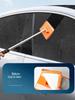 Car Interior Windshield Defogger Brush: Window Defogging & Cleaning Tool